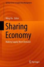 Sharing Economy: Making Supply Meet Demand