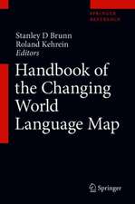 Handbook of the Changing World Language Map