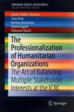 The Professionalization of Humanitarian Organizations