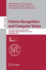 Pattern Recognition and Computer Vision: First Chinese Conference, PRCV 2018, Guangzhou, China, November 23-26, 2018, Proceedings, Part I