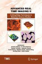 Advanced Real Time Imaging II: Cutting-Edge Techniques in Materials Science Studies