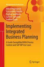 Implementing Integrated Business Planning