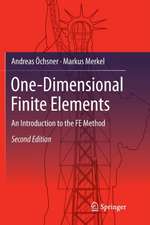 One-Dimensional Finite Elements: An Introduction to the FE Method