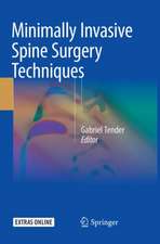 Minimally Invasive Spine Surgery Techniques