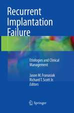 Recurrent Implantation Failure: Etiologies and Clinical Management