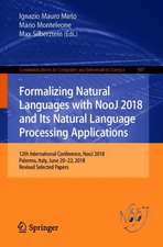 Formalizing Natural Languages with NooJ 2018 and Its Natural Language Processing Applications: 12th International Conference, NooJ 2018, Palermo, Italy, June 20–22, 2018, Revised Selected Papers