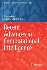 Recent Advances in Computational Intelligence