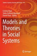 Models and Theories in Social Systems