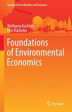 Foundations of Environmental Economics