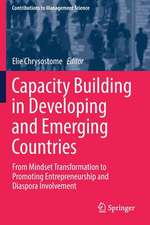 Capacity Building in Developing and Emerging Countries: From Mindset Transformation to Promoting Entrepreneurship and Diaspora Involvement