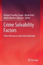 Crime Solvability Factors