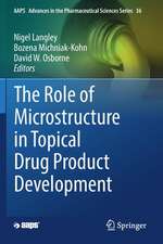 The Role of Microstructure in Topical Drug Product Development