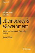 eDemocracy & eGovernment: Stages of a Democratic Knowledge Society