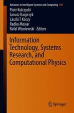 Information Technology, Systems Research, and Computational Physics