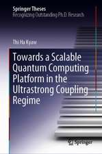 Towards a Scalable Quantum Computing Platform in the Ultrastrong Coupling Regime