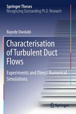 Characterisation of Turbulent Duct Flows