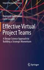 Effective Virtual Project Teams