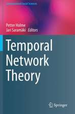 Temporal Network Theory