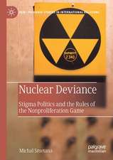 Nuclear Deviance: Stigma Politics and the Rules of the Nonproliferation Game