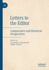 Letters to the Editor: Comparative and Historical Perspectives