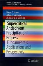 Supercritical Antisolvent Precipitation Process: Fundamentals, Applications and Perspectives