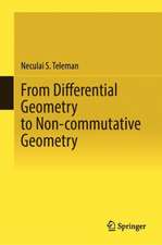 From Differential Geometry to Non-commutative Geometry and Topology