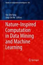 Nature-Inspired Computation in Data Mining and Machine Learning