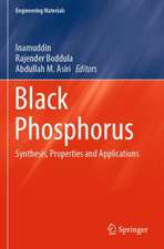 Black Phosphorus: Synthesis, Properties and Applications