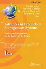 Advances in Production Management Systems. Production Management for the Factory of the Future