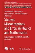 Student Misconceptions and Errors in Physics and Mathematics: Exploring Data from TIMSS and TIMSS Advanced