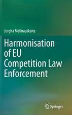 Harmonisation of EU Competition Law Enforcement