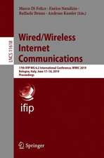 Wired/Wireless Internet Communications: 17th IFIP WG 6.2 International Conference, WWIC 2019, Bologna, Italy, June 17–18, 2019, Proceedings