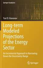 Long-term Modeled Projections of the Energy Sector: An Incremental Approach to Narrowing Down the Uncertainty Range