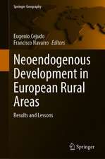 Neoendogenous Development in European Rural Areas: Results and Lessons