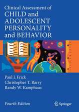 Clinical Assessment of Child and Adolescent Personality and Behavior