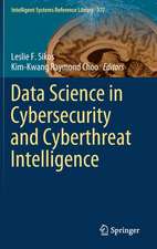 Data Science in Cybersecurity and Cyberthreat Intelligence