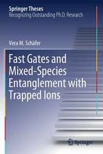 Fast Gates and Mixed-Species Entanglement with Trapped Ions