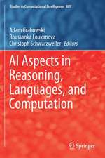 AI Aspects in Reasoning, Languages, and Computation