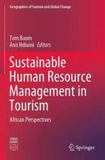 Sustainable Human Resource Management in Tourism: African Perspectives