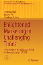 Enlightened Marketing in Challenging Times: Proceedings of the 2019 AMS World Marketing Congress (WMC)