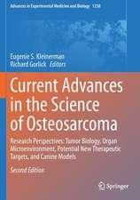 Current Advances in the Science of Osteosarcoma: Research Perspectives: Tumor Biology, Organ Microenvironment, Potential New Therapeutic Targets, and Canine Models