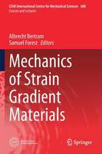 Mechanics of Strain Gradient Materials