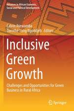 Inclusive Green Growth