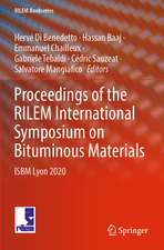 Proceedings of the RILEM International Symposium on Bituminous Materials