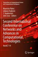 Second International Conference on Networks and Advances in Computational Technologies: NetACT 19