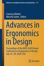 Advances in Ergonomics in Design: Proceedings of the AHFE 2020 Virtual Conference on Ergonomics in Design, July 16–20, 2020, USA