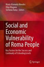 Social and Economic Vulnerability of Roma People: Key Factors for the Success and Continuity of Schooling Levels