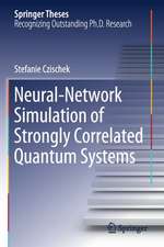 Neural-Network Simulation of Strongly Correlated Quantum Systems