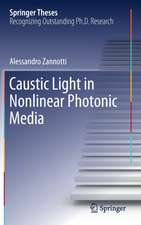 Caustic Light in Nonlinear Photonic Media