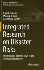 Integrated Research on Disaster Risks: Contributions from the IRDR Young Scientists Programme